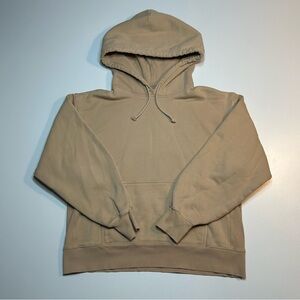 Tna Aritzia Cozy Fleece Boyfriend Hoodie Beige Tan Modern Taupe